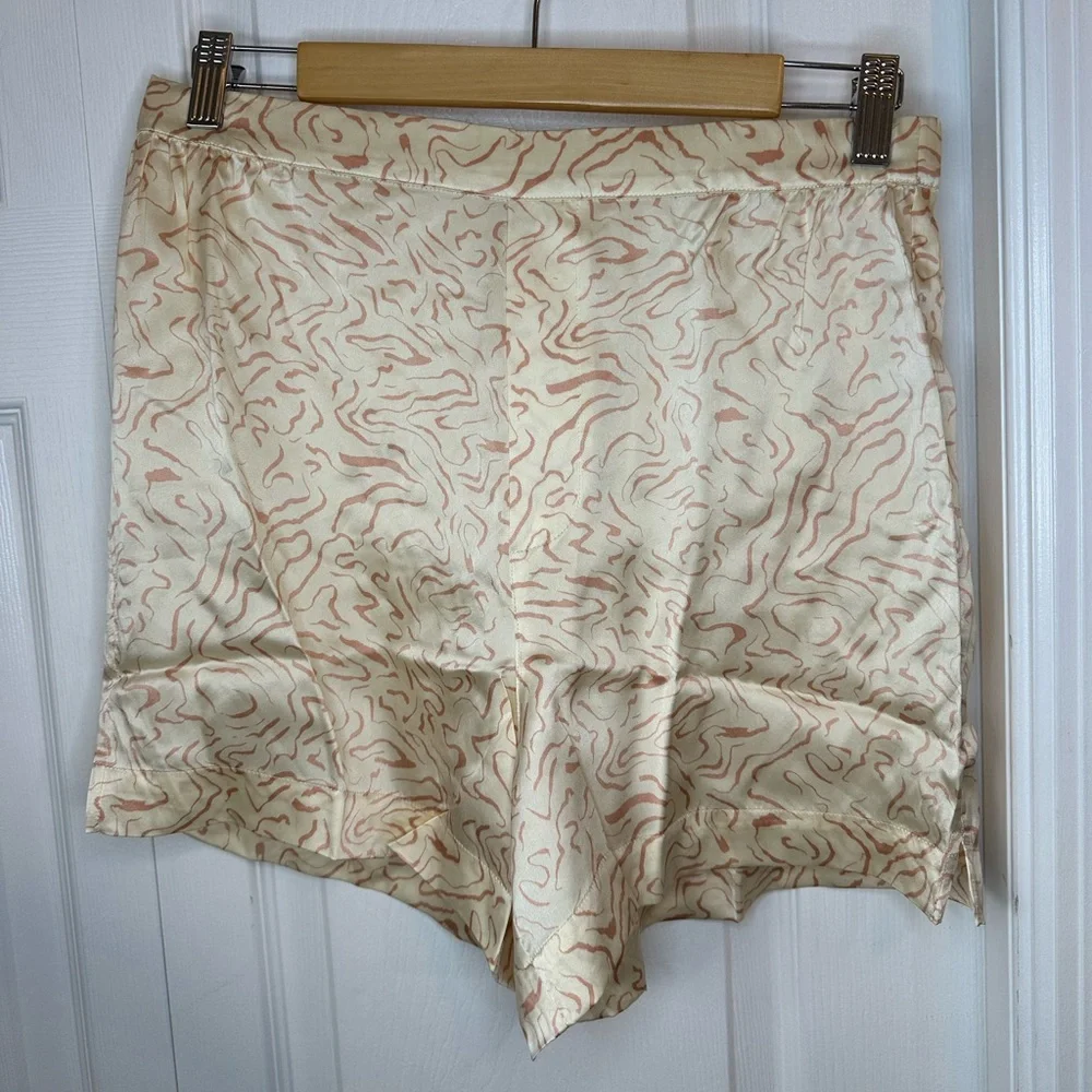 NWOT Eberjey 100% Silk Pajama Shorts Sz.S
